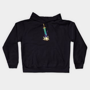 Moonlight Bonfire Kids Hoodie